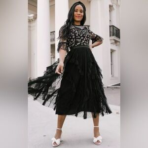 New - Ivy City Co Paris in Black dress.Size XL